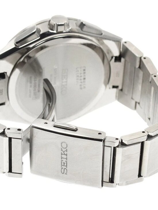 SEIKO Astron Nexter SBXY049/8B63-0BD0 Day date Solar Powered Radio Men\'s _938978